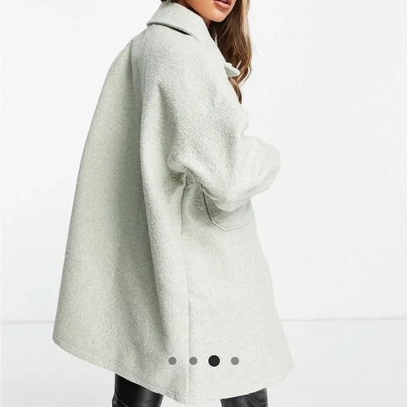 Missguided Brushed Boxy Jacket - Picture 4 of 4